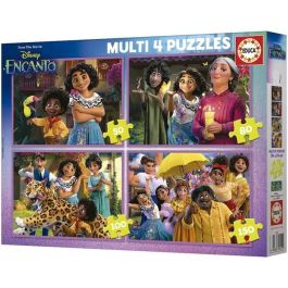 Puzzles Multi 4 En 1 Disney Encanto 50-80-100-150 19581 Educ