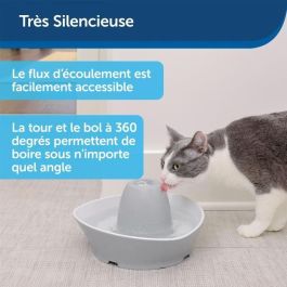 PetSafe Fuente de Agua Cerámica STREAMSIDE 1.8L - Bebedero Automático para Gatos y Perros con Filtro de Agua Fresca PetSafe Fuente de Agua Cerámica STREAMSIDE 1.8L - Bebedero Automático para Gatos y Perros con Filtro de Agua Fresca
