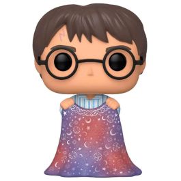 Funko Figura POP Harry Potter Harry with Invisibility Cloak 9cm Vinilo