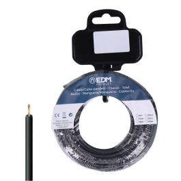 Edm Carrete cablecillo h07z1-k 4,00 mm² negro, 50 m libre de halógenos