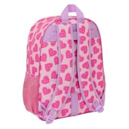 Safta Mochila Adaptable Carro Barbie Love 33x42x14cm