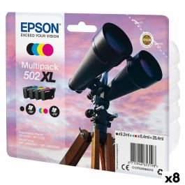 Cartucho de Tinta Original Epson XP-5100 5105 WF2860DWF 2865DWF Negro/Cian/Magenta/Amarillo (8 Unidades) Precio: 756.50000052. SKU: B1F2ELQXTZ