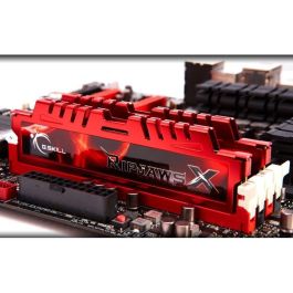 G.Skill 16GXL Memoria RAM RipjawsX 16GB (2x8GB) DDR3 2133MHz CL11 Dual Channel para PC Rojo