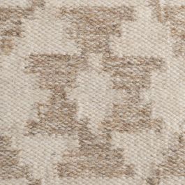 Puf Blanco Natural Lana-Algodón 45 X 45 X 45 cm