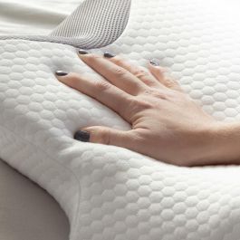 Inde Almohada Viscoelástica Cervical con Contorno Ergo - 16x16x34 cm (4 Unidades)