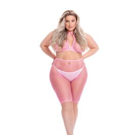 Conjunto de Lencería Pink Lipstick Rosa (XL) Precio: 28.99000038. SKU: B18PZY8T62
