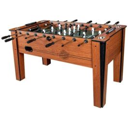 Ociotrends Futbolín Diamond 147x80x88 cm Mesa de Fútbol Sala para 2 Jugadores de MDF, Edad 8+ Años