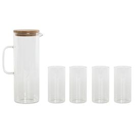 Vaso Basicos DKD Home Decor Transparente 8 x 9.6 x 8 cm Set de 5 Precio: 18.49999976. SKU: B16MAHJA2X