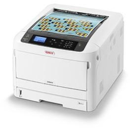 OKI C824dn Impresora LED Color A3 1200x600 DPI 26 ppm, Conexión Ethernet y NFC, Lista para Redes, para Hogar y Oficina