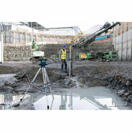 Bosch Professional Láser Rotatorio GRL 650 CHVG con Baterías, Celda Receptora, Soporte y L-Boxx - 0601061V01