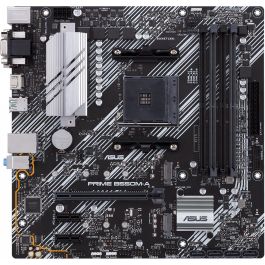 ASUS PRIME B550M-A B550 Placa Base Micro-ATX con Socket AM4, HDMI, DVI, VGA y M.2
