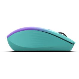 INCA IWM-511RM Ratón Inalámbrico Bluetooth 1600 DPI 6 Botones Azul