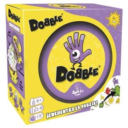 Asmodee Juego Dobble. Juego de cartas basado en la velocidad, observación y reflejos para niños y adultos.