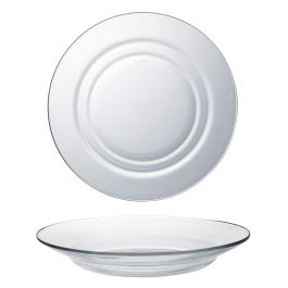 Duralex Plato Hondo Transparente 23 cm Colección Lys (24 Unidades) Precio: 35.50000003. SKU: S2208297