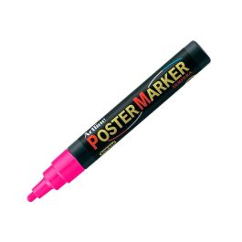 Rotulador Artline Poster Marker Epp-4-Ros Flu Punta Redonda 2 mm Color Rosa Fluor