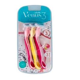 Gillette Venus3 Dragon Maquinilla Desechable Mujer con 3 hojas para Depilación Apurada, Agarre Suave, 3 Unidades Precio: 4.49999968. SKU: B19M2PGRAN