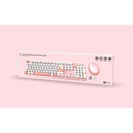 Combo teclado + mouse inalámbrico - MOBILITY LAB - Pure Color - Rosa - Diseño ergonómico - Escritura discreta Combo teclado + mouse inalámbrico - MOBILITY LAB - Pure Color - Rosa - Diseño ergonómico - Escritura discreta