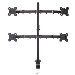 Lindy Quad Display Bracket with Pole and Desk Clamp Lindy Quad Display Bracket with Pole and Desk Clamp