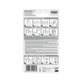 Gancho para colgar 3M 450 g Blanco (2 Unidades)