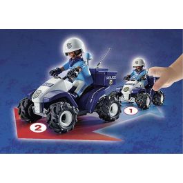 Policía speed quad playmobil city action Policía speed quad playmobil city action
