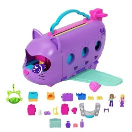 Polly Pocket - Avión Gatito Transformable - Caja con 2 minifiguras HWP19 Precio: 46.95000013. SKU: B1FC8TNC8R