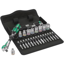 Wera 8100 SA 9 Zyklop Speed - Juego de llaves de carraca de 1/4", métrica en pulgadas Precio: 152.89000012. SKU: B1339JX4TS