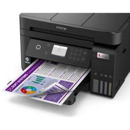 Epson ET-3850 Impresora Multifunción EcoTank 3 en 1, A4, Wi-Fi, ADF, Duplex, Inyección de Tinta, Color, 4800 x 1200 DPI