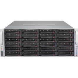 Supermicro CSE-847BA-R1K23LPB Servidor 4U 36x3.5" Hot-Swap 2x1200W Fuente de Alimentación Incluida