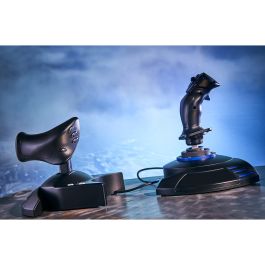 Thrustmaster T.Flight Hotas 4 Palanca de mando para PC y PlayStation 4, USB 2.0, Negro/Azul