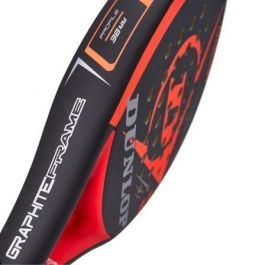 Pala de Pádel Dunlop Rocket/ Negra y Roja Pala de Pádel Dunlop Rocket/ Negra y Roja