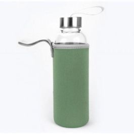 Botella de Cristal Jocca 1515/ Verde