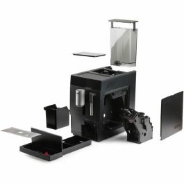 Domo DO1150K Cafetera Espresso Automática con Molinillo, 1350 W, 19 bar, 125 g Café, Negra