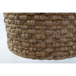 DKD Home Decor Cesta de Yute Marrón 38 x 41 x 38 cm Set de 4 Piezas Hecho a Mano Reciclable