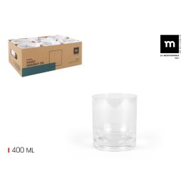 La Mediterranea Vaso Whisky 400 Ml 8.5 x 9.5 x 8.5 cm (24 Unidades) Precio: 29.49999965. SKU: B1B3C6G8TC