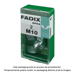Fadix Tuerca Mariposa Cinc M10, Caja con 2 Unidades