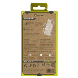 Funda para Móvil Muvit for Change iPhone 15 Pro Max Clear Magnética