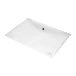 Carpeta Liderpapel Dossier Broche 34044 Polipropileno Din A4 Incolora 50 Hojas 12 unidades