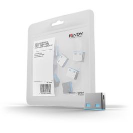Lindy Bloqueador de Puertos USB, Candados de Seguridad Sin Llave, Pack de 10 Unidades para Blocar Puertos, Código Color Azul Precio: 19.89000057. SKU: B139TMHQY6