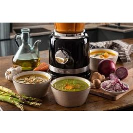 Ariete 585/02 Batidora de Vaso Moderna Negra 4 Velocidades con Función Pulse Vaso de Vidrio