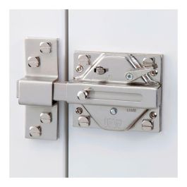 Ifam Cerrojo CS88SC Acabado Cromo Satinado para Puertas Izquierda o Derecha Cuerpo Acero Cierre 4 Vueltas Palanca 17mm