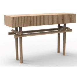 DKD Home Decor Consola Moderno Natural Mango 30 x 76 x 110 cm con 2 Cajones Precio: 376.59000005. SKU: B15QBNPVGS