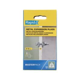 Rapid 5001560 - Anclajes de Expansión Metálicos para Placas de Yeso 3-13mm, Paquete de 50, Carga Máxima 25kg Precio: 25.88999974. SKU: B189KYY9JX