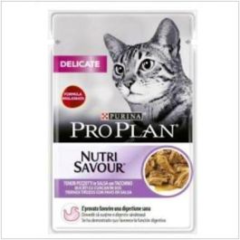 Purina Pro Plan Feline Delicate Pavo en Salsa - Alimento Húmedo para Gatos con Digestión Sensible, Omega 3 y 6, 26x85 gr Precio: 29.5000002. SKU: B195RTDX7E