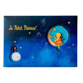El Principito Cuaderno A5 Apaisado Le Petit Prince con El Principito y el Zorro, 120 Hojas Sin Pautar, Color Azul Precio: 21.88999989. SKU: B18TSLLVEY
