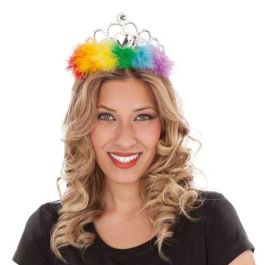 My Other Me Diadema corona arco iris multicolor para adulto, talla única, de poliéster y PVC Precio: 3.88999996. SKU: S8605208