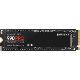 Samsung 990 PRO SSD M.2 4TB NVMe PCIe 4.0 x4, Velocidad Lectura 7450 MB/s, Escritura 6900 MB/s para PC