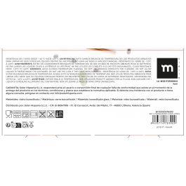 La Mediterranea Set 2 Tazas Boro Lisas 470 ml (18 Unidades)