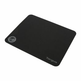 Targus AWE820GL Alfombrilla de ratón Antimicrobial Ultra-portable Negro para juegos 220x180x1.3cm