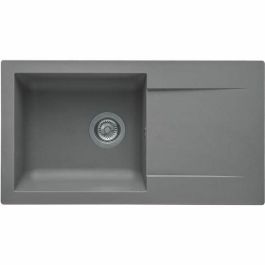 Fregadero STRADOUR construido en EINNA, en SMC GRIS BETON - 16, 1 tazón, tamaño 78 * 43.5 cm, vaciado manual Precio: 115.59000046. SKU: B158D8R5RC