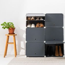 Zapatero Modular Portátil InnovaGoods Gris Precio: 34.50000037. SKU: V0103911